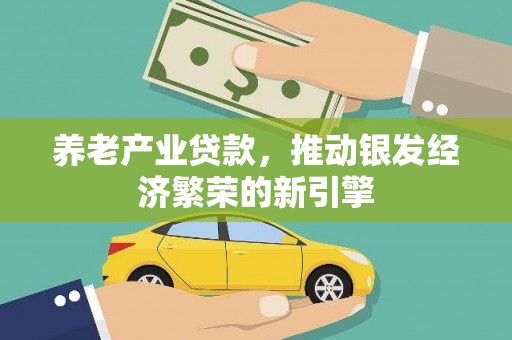鹰潭养老产业贷款，推动银发经济繁荣的新引擎