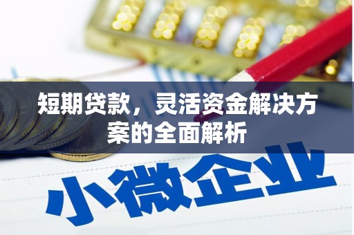 鹰潭短期贷款，灵活资金解决方案的全面解析