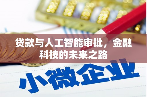 鹰潭贷款与人工智能审批，金融科技的未来之路