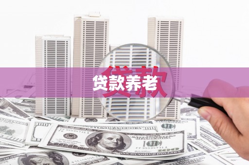 鹰潭贷款养老