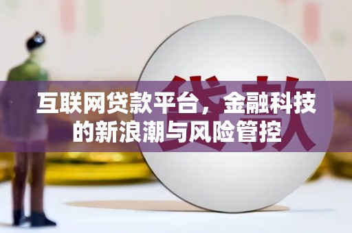 鹰潭互联网贷款平台，金融科技的新浪潮与风险管控